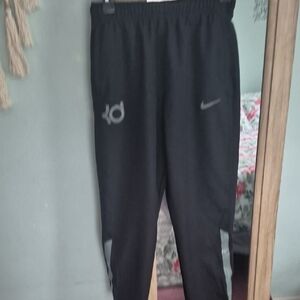Nike Kids Black KD Basketball Joggers with Reflective Logos
